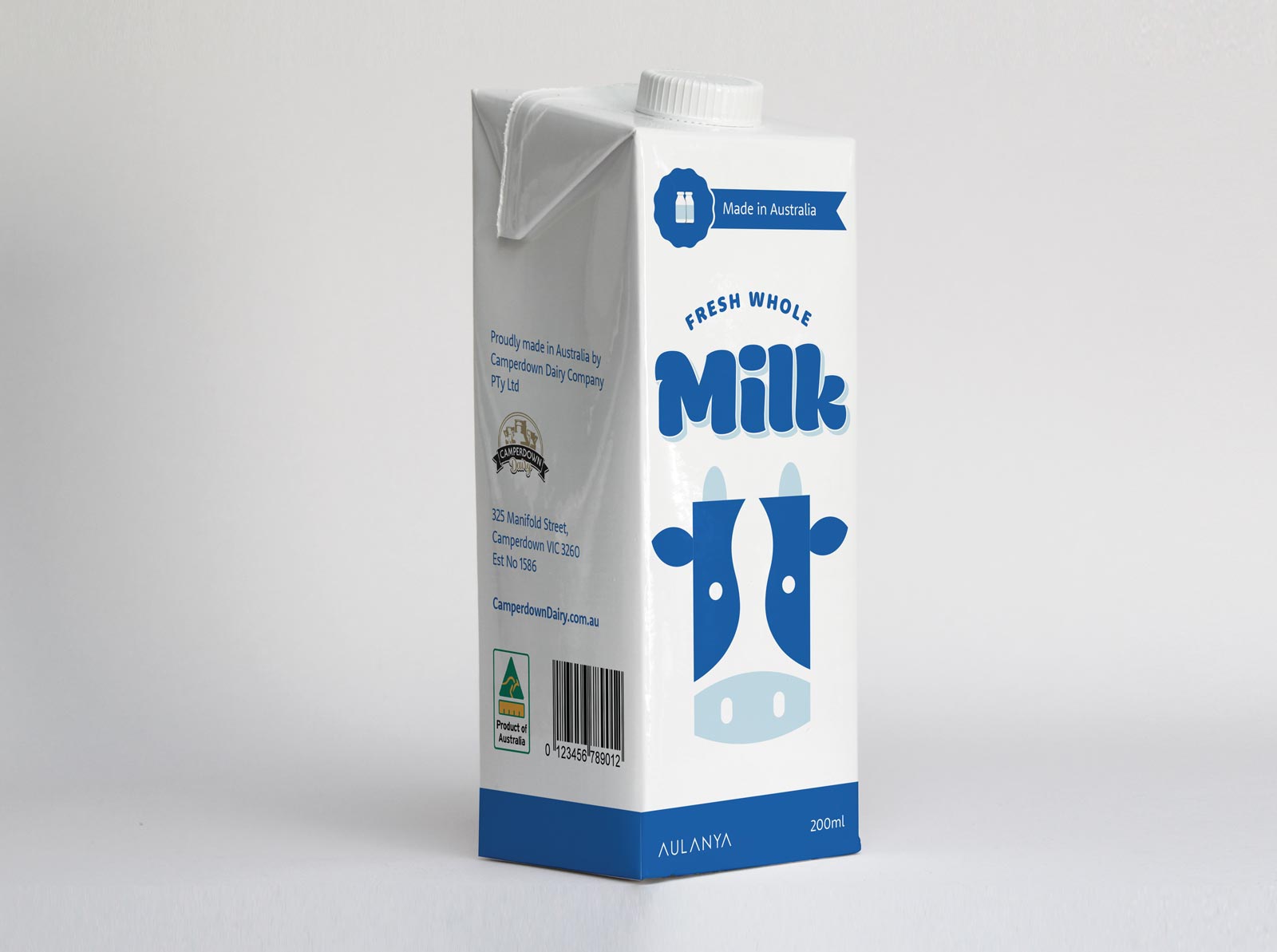 milk carton packaging design
